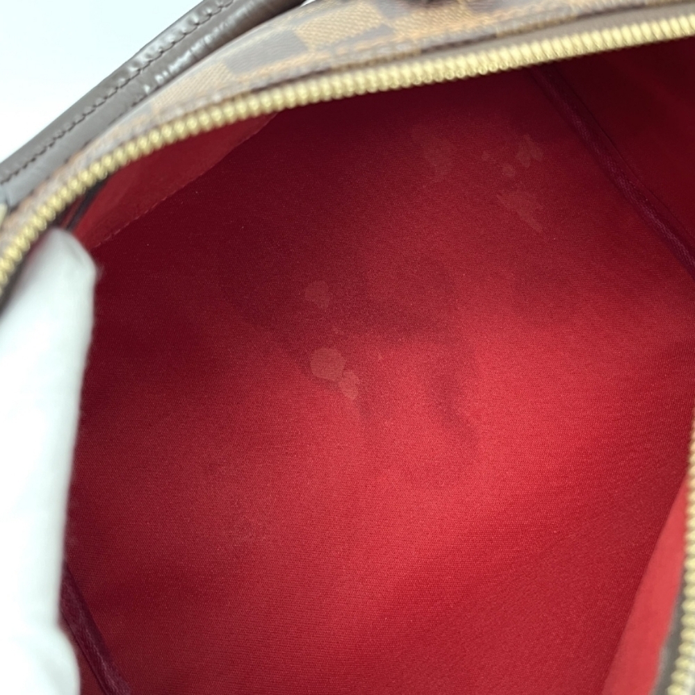 Authentic Louis Vuitton Limited Edition Damier Ebene Patches Speedy Bandouliere - Picture 4 of 9